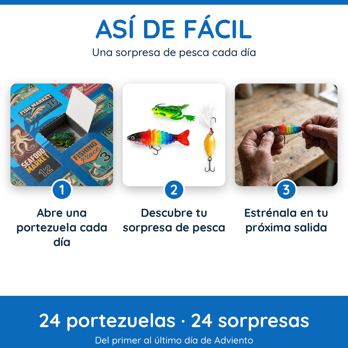 Calendario de Adviento de Pesca
